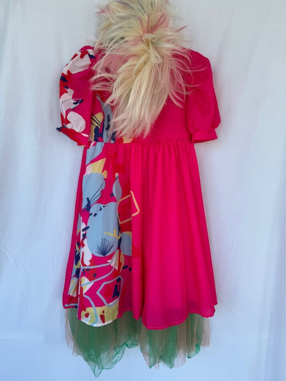 Barbie Movie Weird Barbie Girls M Costume Dress & Wig Halloween